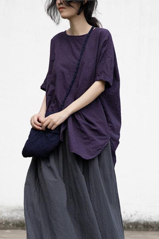 Asymmetric Top in Dark Purple