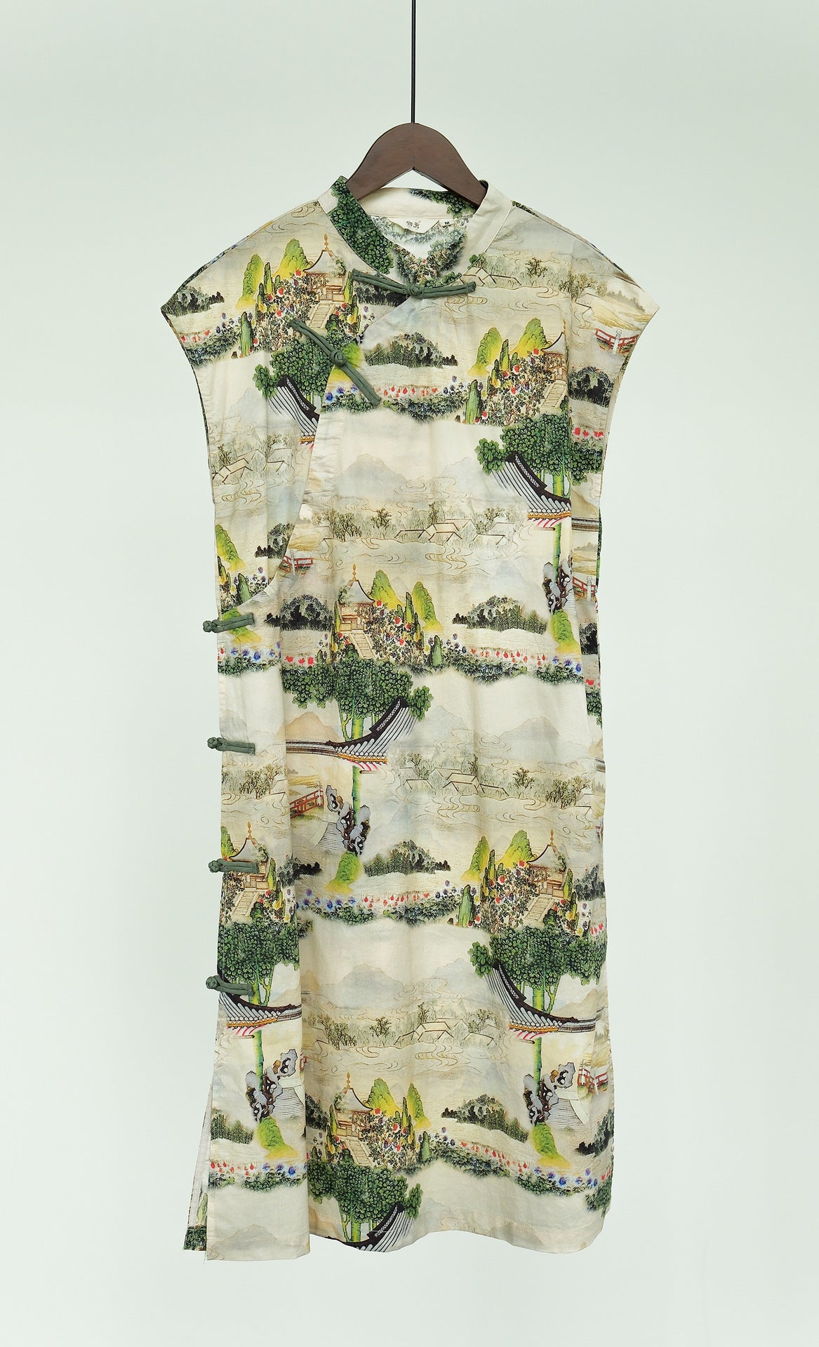 Chinese Painting Cheongsam Qipao Dress